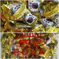 (Pack) Apollo Roka Coklat Wafer Bola Bersalut Kacang | Apollo Roka Wafer Ball Nutty 70pcs