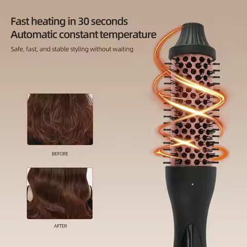 Best Seller Fluffy Comb Dual-purpose Straight Hair Comb Household Multi-functional Lazy Electric Cur