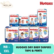 HUGGIES DRY Baby Diapers Tape & Pants