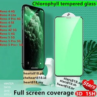 OPPO Reno 4 5 Pro Lite 4g 5g / Reno 4z 4f 4se 5k 5z 5f 4g 5g / Chlorophyll phone tempered glass screen protector