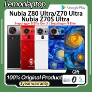 Global Rom Nubia Z80 Ultra Snapdragon 8 Elite Gen 5 Nubia Z70 Ultra Nubia Z70S Ultra Photographer's 