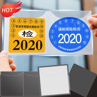 5Pcs Car Windshield Sticker Holder, Industrial Use on Shelves, Transparent Protector with Strong Adh