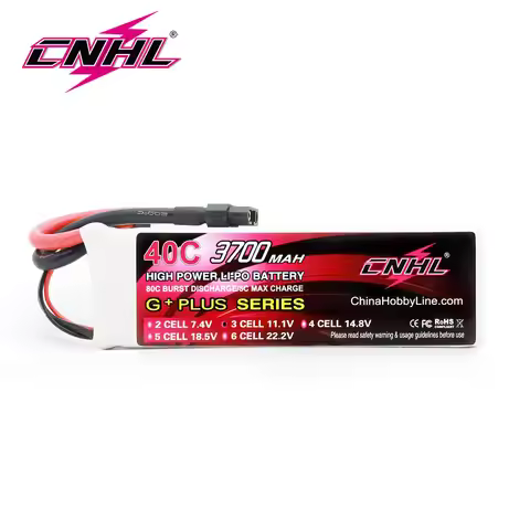 CNHL 3S 4S 11.1V 14.8V Lipo Battery 3300mAh 40C With XT60 For RC Car Rock Crawlers Truck Airplane He