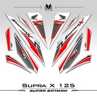 HONDA SUPRA X 125 CARBON STRIPING SKU 91 BATMAN STICKER SUPRA X 125 WAVE 125I SUPRA X 125R A1HONDA