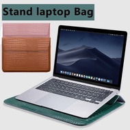 laptop bag Carrying Laptop Bag 11 12 13 14 15 16 inch Briefcase Sleeve Notebook Canvas Handbag  PU leather bag