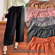 PREMIUM CRINGKLE PANTS CRINGKLE HIGHWAIST PANTS / RUBY PANTS