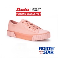 Bata บาจา (Online Exclusive) ยี่ห้อ North Star รองเท้าผ้าใบ รองเท้าลำลอง แบบผูกเชือก ผ้าใบแฟชั่น Sne