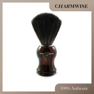 Edwin Jagger 21P33 Imitation Tortoiseshell Shaving Brush (Black Synthetic)