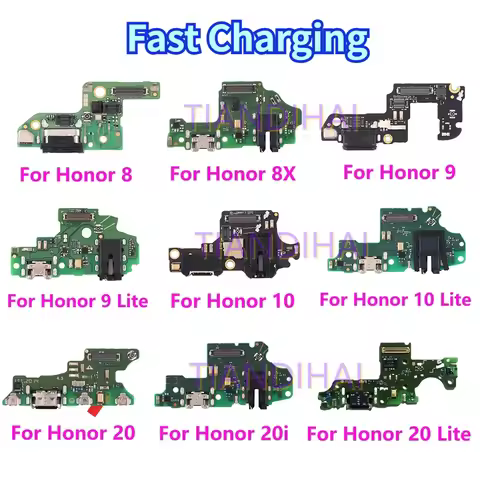 Huawei For Honor 8 9 Lite 10 20 Pro 20i 5C 5X 8X Max USB Charge Port Jack Dock Connector Charging Bo