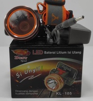 Senter Kepala DONY KL-105 Siunyil/Headlamp Dony 5watt