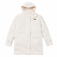 [THE NORTH FACE United States] Women 2-Piece DRYVENT Waterproof Long Jacket {White} NF0A89YP Outdoor