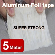 STRONG Aluminium Foil Butyl Rubber Tape Self Adhesive Waterproof Tape Roof Pipe Marine Repair Crack 