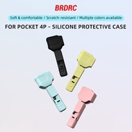 BRDRC Silicone Case for DJI POCKET 4P Body Silicone Cover, Gimbal Lens Protector and Screen Dustproo