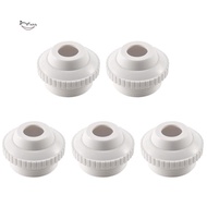 5Pcs/Set Swimming Pool Pool Nozzle Nozzle Spout Eyeball Fitting Spa Return Jet Fitting 1.5 Inch Wate