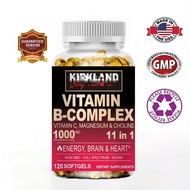 11-in-1 Vitamin B-Complex – Supports Energy Production, Brain & Heart Function