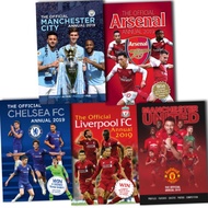 Official Football Club Annual 2019 Book Manchester United Chelsea Liverpool Arsenal Soccer Premier League FC merchandise