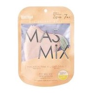川本 MASMIX口罩 7入 馬卡龍粉X淺灰