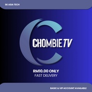 CHOMBIE TV CHOMBIETV PLAYER IPTV SYOK TV FULL CHANNEL SIARAN PENUH LIVE TV MALAYSIA SPORTS - 1 / 3 / 6 BULAN