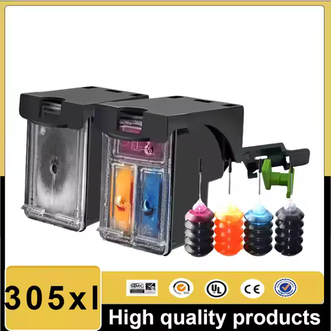 305XL Remanufactured Ink Cartridge For HP 305 XL HP305 Compatible DeskJet 2700 2710 2720 2721 2722 2