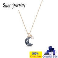 89 Swarovski necklace Swan Necklace Necklace LUNA Swan Jewelry Moon Necklace Swan Jewelry Necklace C
