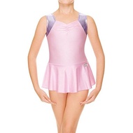 SASAKI J7313SC Junior Rhythmic Gymnastics Leotard with Skirt Light Pink LIP JO