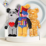 Lego INSTALLING BEARBRICK BIG SIZE 36cm INSTALLING TOYS 3D MODEL FOR CHILDREN