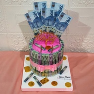 Birthday Gift Anniversary Wedding Kado Ultah | Money Cake Kue Uang