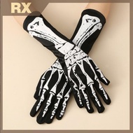 Halloween Skeleton Skeleton Gloves Trick Dark Wind Convex Gloves Skeleton Ghost Festival Costume