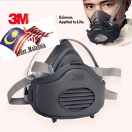 FULL SET 3M 3200 PELITUP MUKA PENUTUP HIDUNG RESPIRATOR SPRAYER PAINT N95 RESIN EPOXY 3701