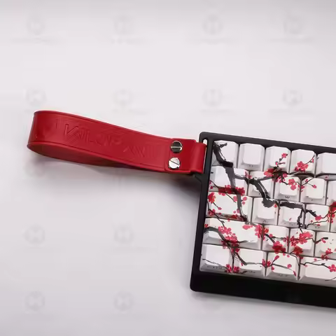 Genuine Leather Keyboard Ribbon Mechanical Keyboard Strap Customization Magnetic Axis Keyboard Strap