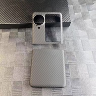 Xinshengye OPPO Find N3 Flip Case Real Carbon Fiber Case for OPPO FindN3 Flip Aramid Fiber Ultra-thi