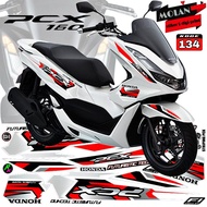 Decal Sticker Striping Variasi All New Honda PCX 160 - New PCX 160 2022 - PCX Hybrid - PCX CBS - Dec