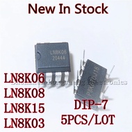 1-5PCS LN8K06 LN8K08 LN8K15 LN8K03 DIP-7 power management chip