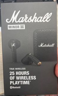 無線藍牙耳機 Marshall minor III