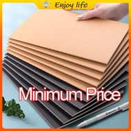 【On Hand】 1PC A5/B5/A4 Craft Notebooks Lined Grid Blank 36 Sheets Notebook Office School Stationery