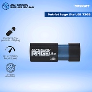 Patriot Pendrive Rage Lite USB3.2 FlashDrive - 32GB / 64GB / 128GB -- O/S Support: WIN 10/Mac OS  / 
