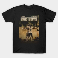 Vintage AJ Brown Devonta Smith Bad Boys Philadelphia Eagles T-Shirt Authentic Cotton
