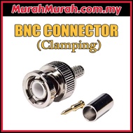 BNC Clamping Connector for RG59 Cable CCTV Camera