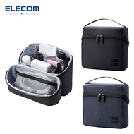 ELECOM Organize Pouch Stand Type Black, Gadget Pouch, AC Adapter, Mouse, Mobile Batteries, Cables Case BMA-GP18N