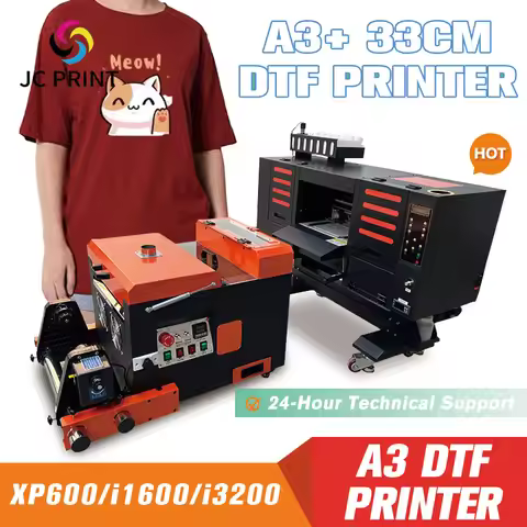 Customizable 30cm A3 Dtf Printer XP600 Transfer Machine Dtf Printer Printing Machine Best Dtf Printe