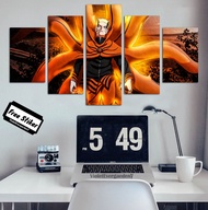 POSTER TEMPEL NARUTO SHIPPUDEN/ HIASAN DINDING KAMAR AESTHETIC/ANIME DECOR/  FREE STICKER/ FREE CUST