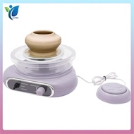 Pottery Machine Pottery Wheel Machine Kit Adjustable Speed Pottery Machine US Plug