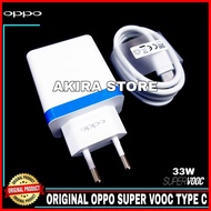 Charger Oppo 33 Watt ORIGINAL 100% SUPER VOOC Type C