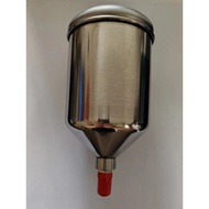 Spray Gun Cup Pot Stainless Steel  For Devilbiss DV1 Small Spray Gun Pot 400ml  Car Touch Up Paint S