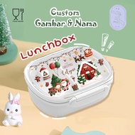 Miso CUSTOM CHARACTER CHRISTMAS EDITION-B Meal Box Lunch Box Food Storage Box 2GRID/3GRID