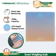 Vermax Bluetooth Smart Scale USB Weight Scale Precise kg/lbs Body Fat Scale Multi User Family