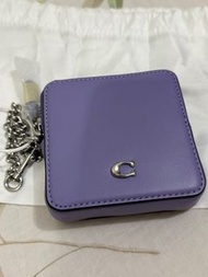清屋～Coach 小方盒 卡包 散紙包 錢包 鎖匙包 贈品
