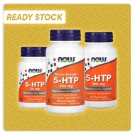 [Ready Stock] Now Foods 5-HTP ( 50 / 100 / 200 mg )