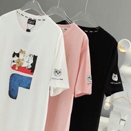 預訂-Fila x pepe shimada聯名同款貓咪T恤短袖