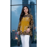 Latest Women's Tops A1 Batik Blouse for the Office, Lined and Suitable for Nursing Homes, Trendy Wom